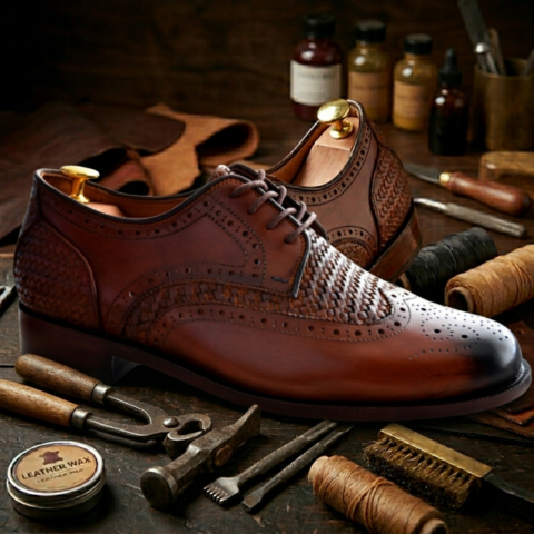 Luciano - Hand-Woven Heritage Brogue