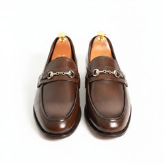 Marcello - Horsebit Leather Sole Loafer