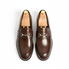 Marcello - Horsebit Leather Sole Loafer
