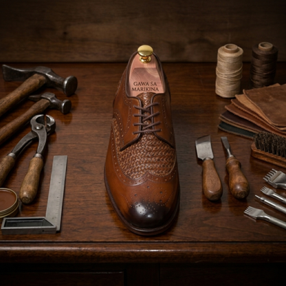Luciano - Hand-Woven Heritage Brogue