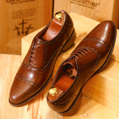 Semi Brogue Oxford: The Consigliere