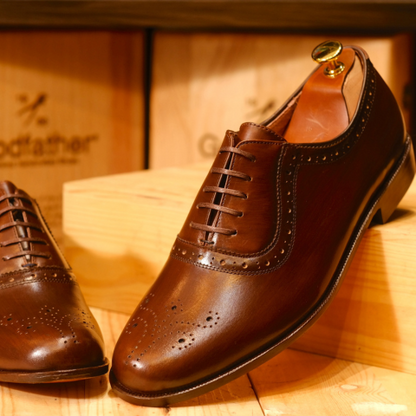 Quarter Brogue Oxford: The Anthony