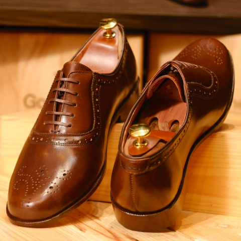 Quarter Brogue Oxford: The Anthony