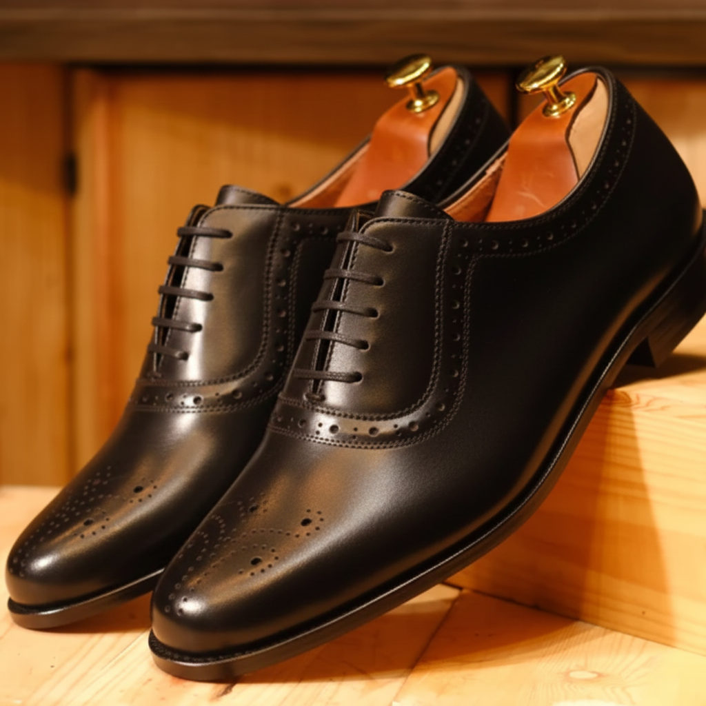 Quarter Brogue Oxford: The Anthony