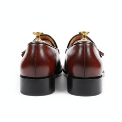 Alessandro - Hand-Burnished Tassel Loafer